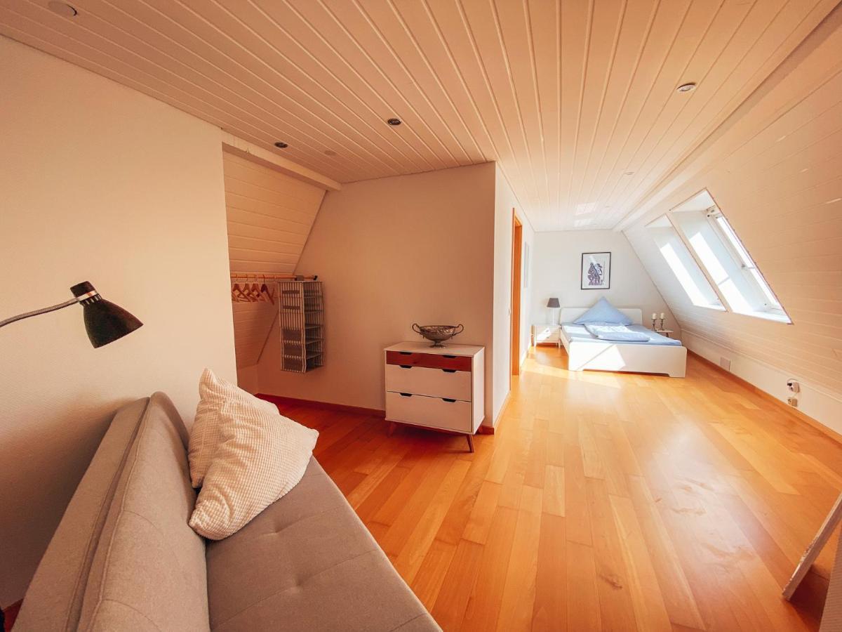 אמריך Rheinloft 3 - Grosse Giebelwohnung Mit Dachterrassen An Der Rheinpromenade מראה חיצוני תמונה