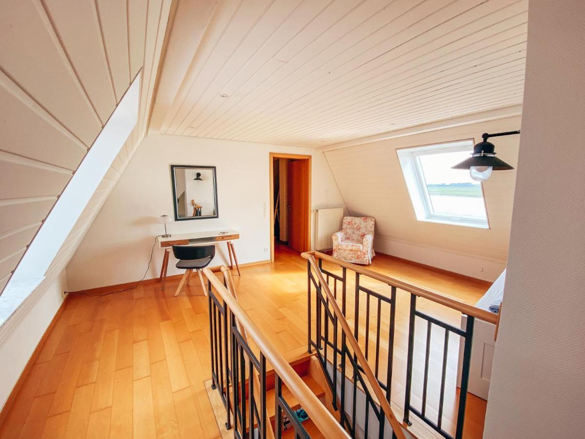 אמריך Rheinloft 3 - Grosse Giebelwohnung Mit Dachterrassen An Der Rheinpromenade מראה חיצוני תמונה